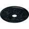 Ekena Millwork Acanthus Twist Medallion (Canopies up to 8 3/8"), 23 5/8"OD x 4 5/8"ID x 1 7/8"P, Night Shade CM23ACNSF - alternate 3
